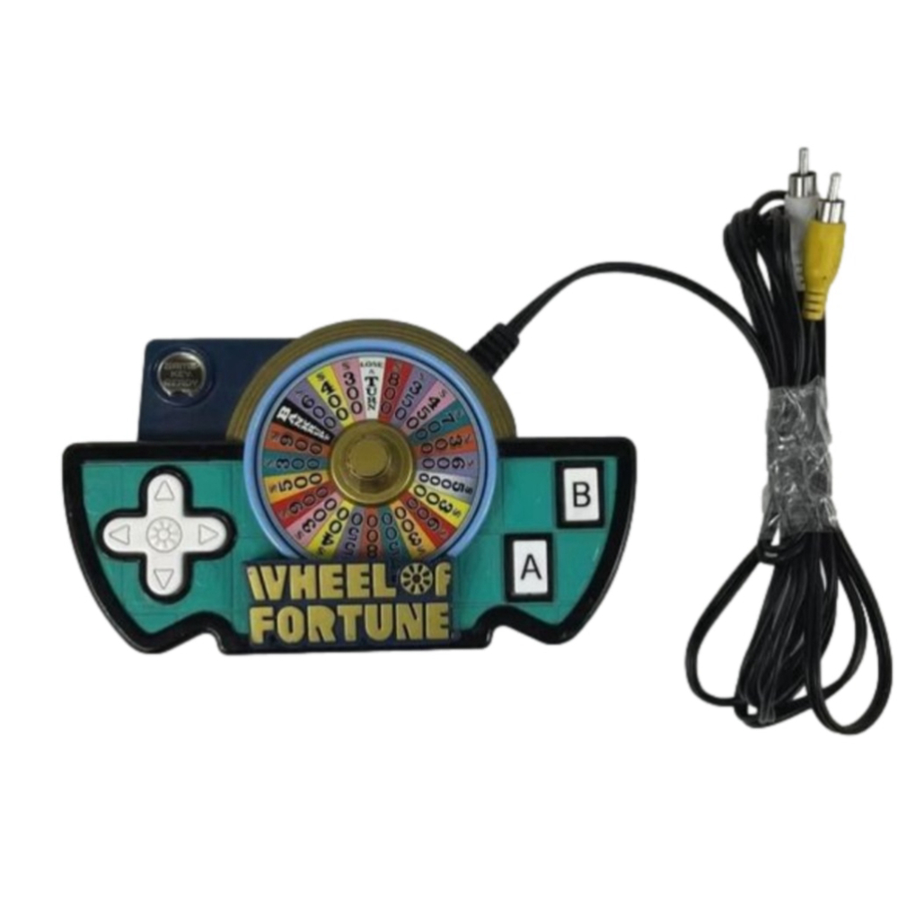 Wheel of Fortune Plug N Play TV Arcade video Game Jakks Pacific *Tested works*
